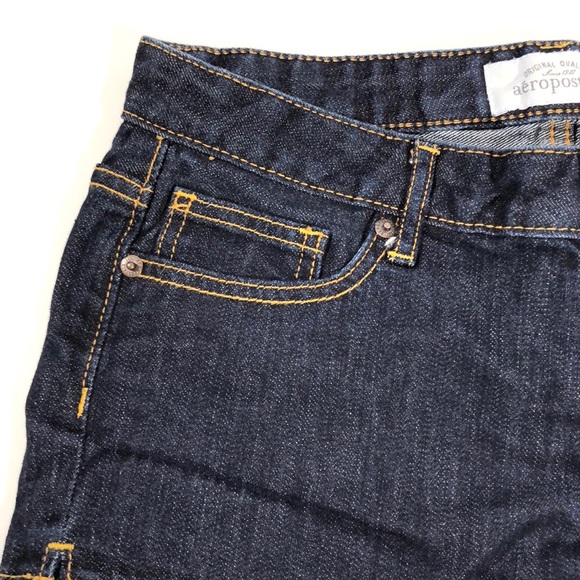 Aeropostale Low Rise Stretch Jean Shorts - Picture 2 of 8